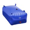 VEVOR 400L/105.7 Gallon Water Storage Bladder, RV Water Tank, 1000D Blue PVC Collapsible Water Storage Containers, Large Capacity Soft Water Bag