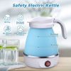 Foldable Electric Kettle, Camping Kettle, Mini Travel Kettle, Silicone Electric Water Boiler, Tea, Coffee Kettle