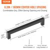 VEVOR 10 Pack Cabinet Pulls, 6.3in / 160mm Center to Center Slim Square Kitchen Cabinet Drawer