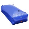 VEVOR 1000L/264 Gallon Water Storage Bladder, RV Water Tank, 1000D Blue PVC Collapsible Water Storage Containers, Large Capacity Soft Water Bag