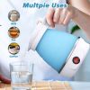 Foldable Electric Kettle, Camping Kettle, Mini Travel Kettle, Silicone Electric Water Boiler, Tea, Coffee Kettle